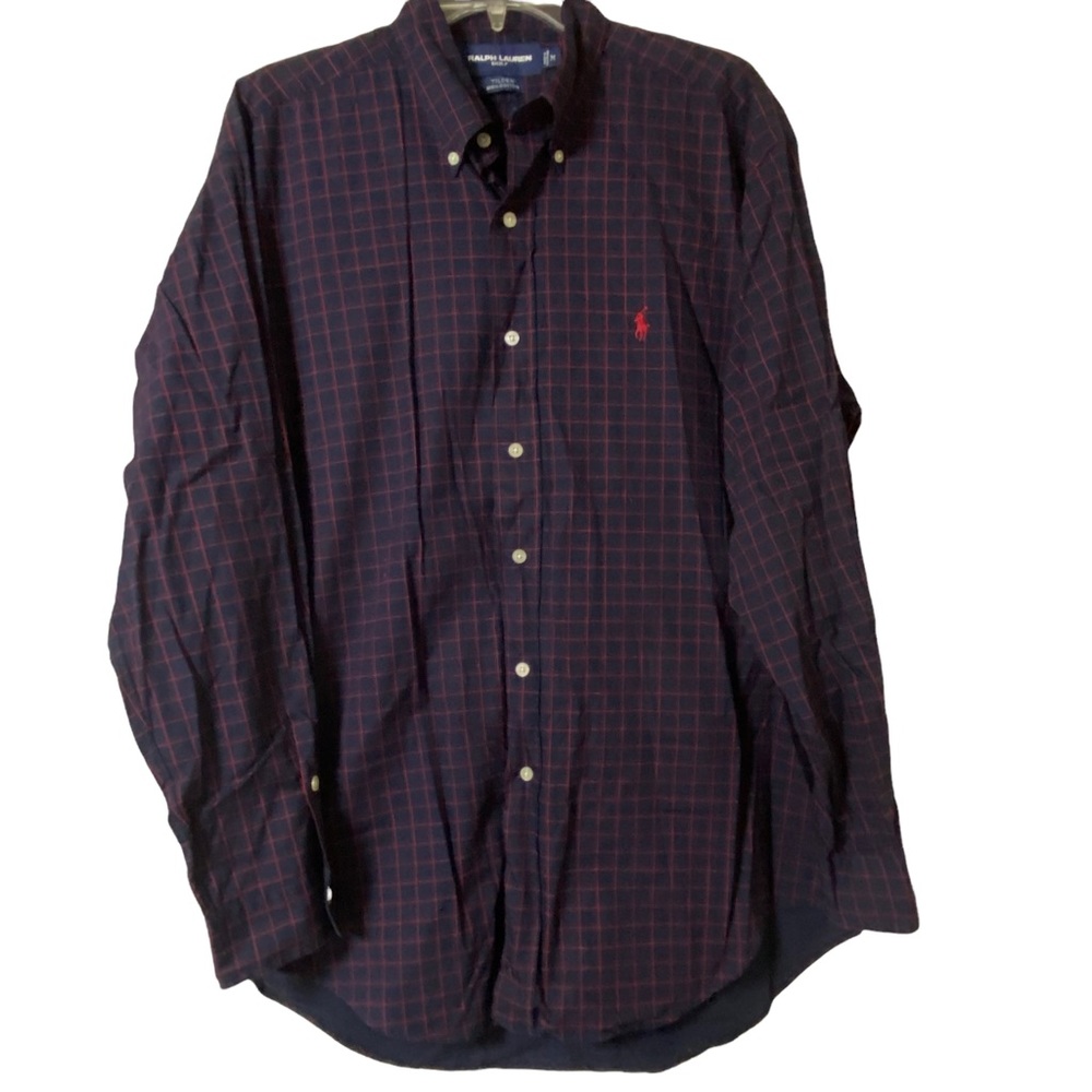 Ralph Lauren Golf Long Sleeve Button Down Dress Shirt Size Medium